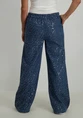 Tramontana 5-Pocket Sequin Denim Trousers C06-15-101