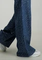 Tramontana 5-Pocket Sequin Denim Trousers C06-15-101