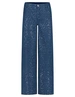 Tramontana 5-Pocket Sequin Denim Trousers C06-15-101