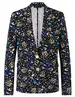 Tramontana Blazer Travel Abstract Flower Print Q07-09-801