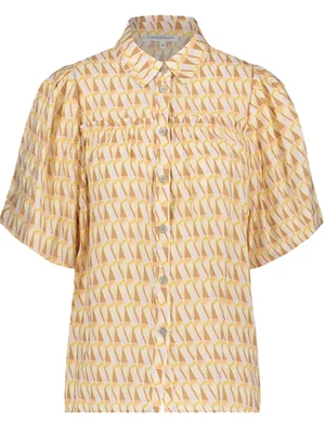 Tramontana Blouse Balloon Soft Triangles C11-08-301