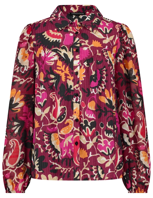 Tramontana Blouse Bold Flowers C09-14-301