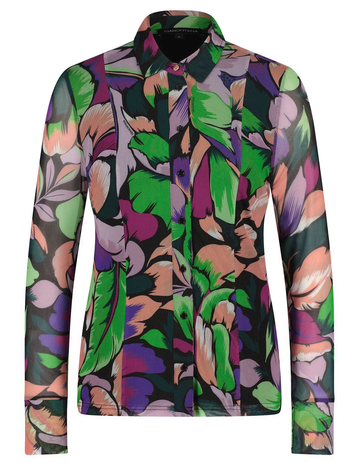 Tramontana Blouse Mesh Winter Ikat C10 10 401 multi colour kopen