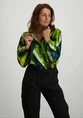 Tramontana Blouse Pixeled Forest C05-14-301
