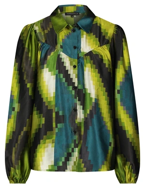 Tramontana Blouse Pixeled Forest C05-14-301
