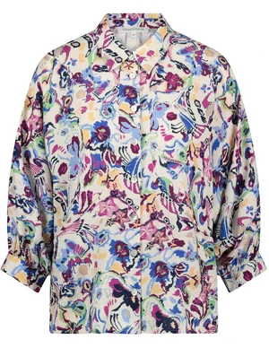 Tramontana Blouse Spring Garden Print C04-07-301
