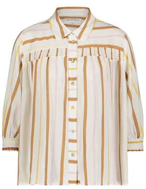 Tramontana Blouse Stripe Print C04-08-301