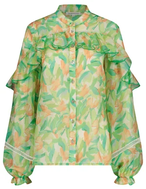 Tramontana Blouse Wavy Leaves Q17-07-301