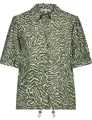 Tramontana Blouse Zebra Swirl C21-15-301