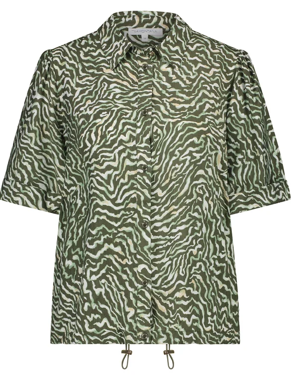 Tramontana Blouse Zebra Swirl C21-15-301