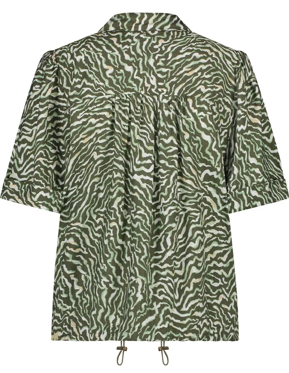 Tramontana Blouse Zebra Swirl C21-15-301