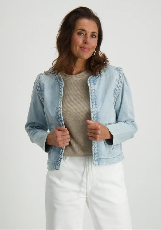 Tramontana Braided-Detailed Jacket F01-15-801