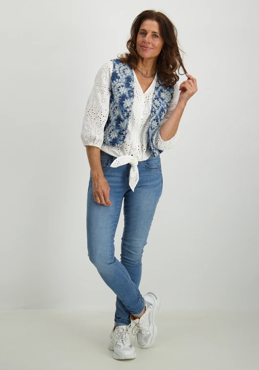 Tramontana Brodery Blouse C07-16-301