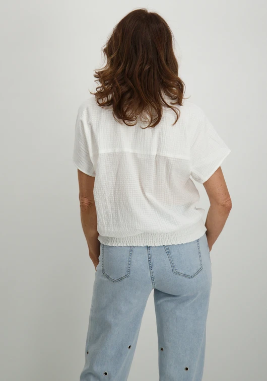 Tramontana Classic Collar Top C20-16-401