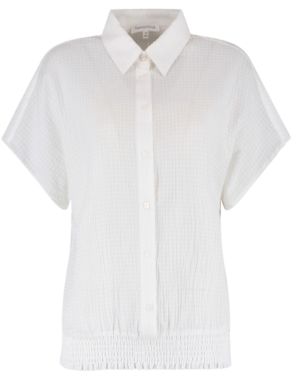 Tramontana Classic Collar Top C20-16-401