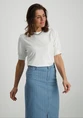 Tramontana Coated Puff-Sleeve T-Shirt D05-15-401