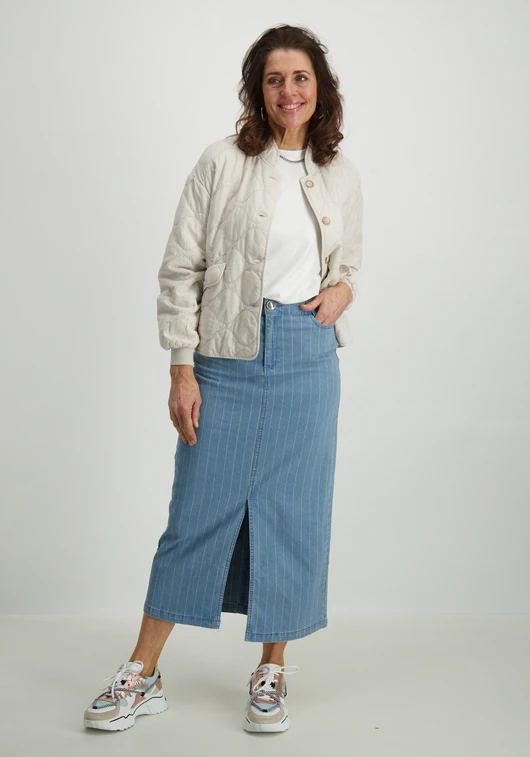 Tramontana Coated Puff-Sleeve T-Shirt D05-15-401