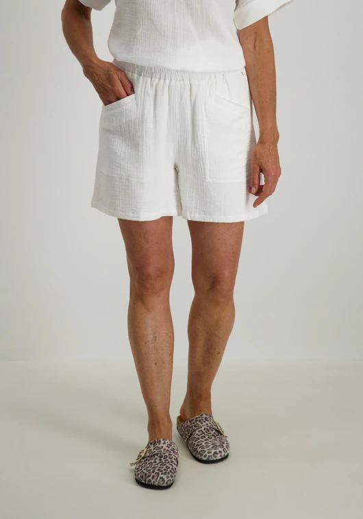 Tramontana Cotton Gauze Shorts Q09-16-101