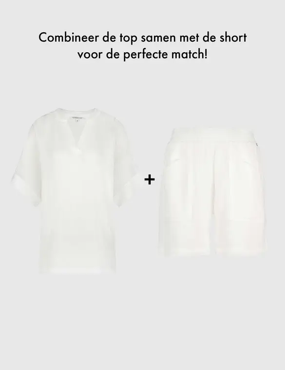 Tramontana Cotton Gauze Top Q09-16-401
