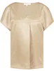 Tramontana Crinkled Satin Top C40-15-401
