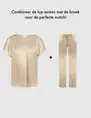 Tramontana Crinkled Satin Top C40-15-401