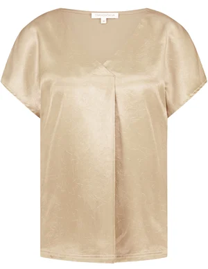 Tramontana Crinkled Satin Top C40-15-401