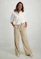 Tramontana Crinkled Satin Trousers C40-15-101