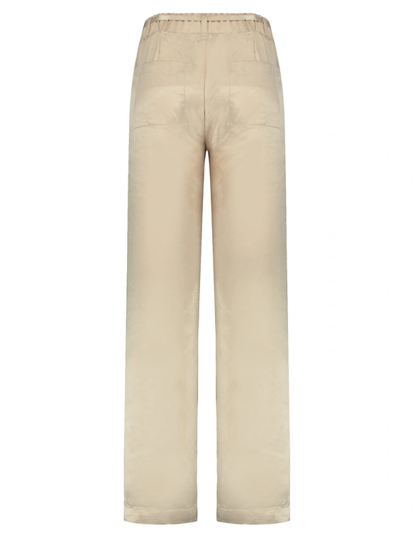Tramontana Crinkled Satin Trousers C40-15-101