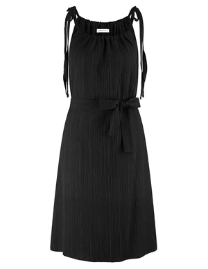 Tramontana Crinkled Tie-Strap Dress S01-16-502