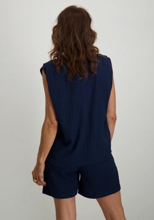 Tramontana Crinkled Top Pleated Shoulder S01-16-401
