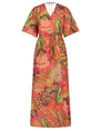 Tramontana Dress Blooming Floral Stitch C11-16-501