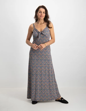 Tramontana Dress Chevron Stripe D02-08-501