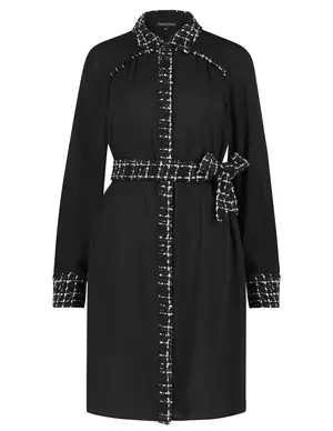 Tramontana Dress Chiffon Tweed Mix C07-10-501