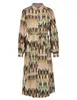 Tramontana Dress Etnic Weaves Print Q05-03-501
