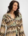 Tramontana Dress Etnic Weaves Print Q05-03-501