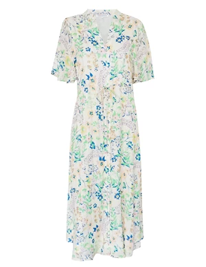 Tramontana Dress Summer Florals Print C03-08-501