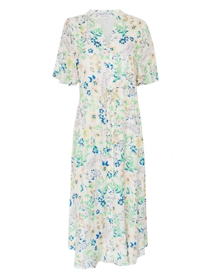 Tramontana Dress Summer Florals Print C03-08-501