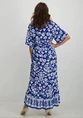 Tramontana Dress Summer Ikat Maxi C10-12-502