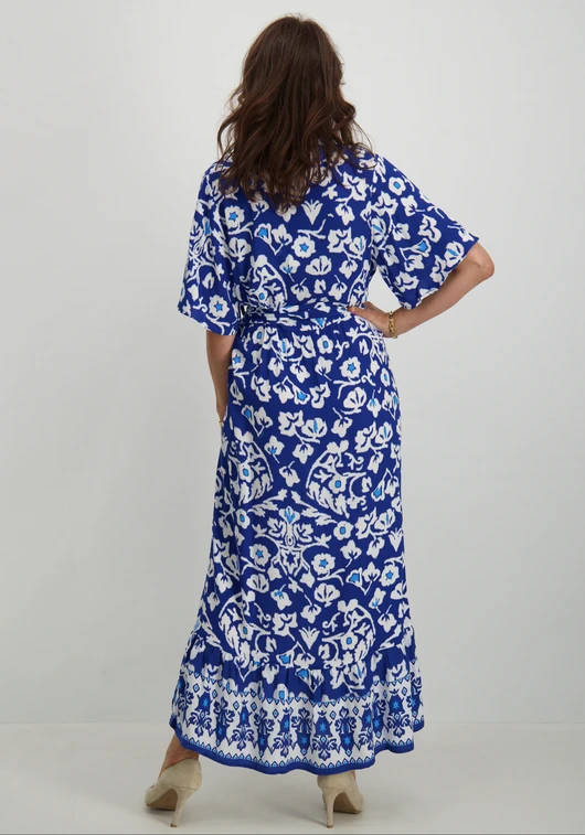 Tramontana Dress Summer Ikat Maxi C10-12-502