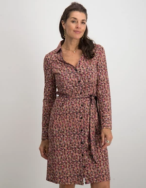 Tramontana Dress Travel Multi Dots Print Q08-05-501