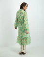 Tramontana Dress Wavy Leaves Q17-07-501