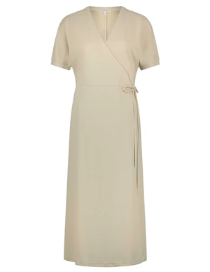 Tramontana Dress Wrap Modal Pique C02-08-501
