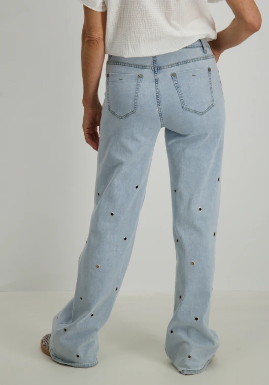 Tramontana Eyelet Trousers C09-16-101
