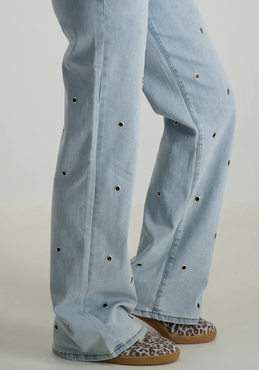 Tramontana Eyelet Trousers C09-16-101