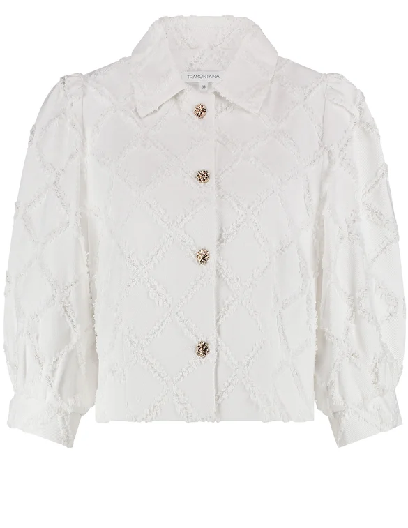 Tramontana Fancy Denim Jacket C23-15-802