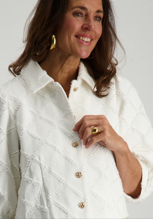 Tramontana Fancy Denim Jacket C23-15-802