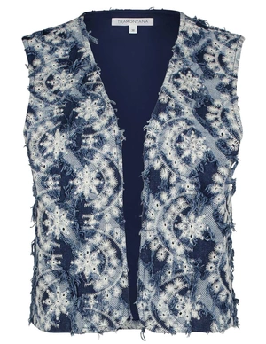 Tramontana Fancy Fabric Gilet Q11-16-801