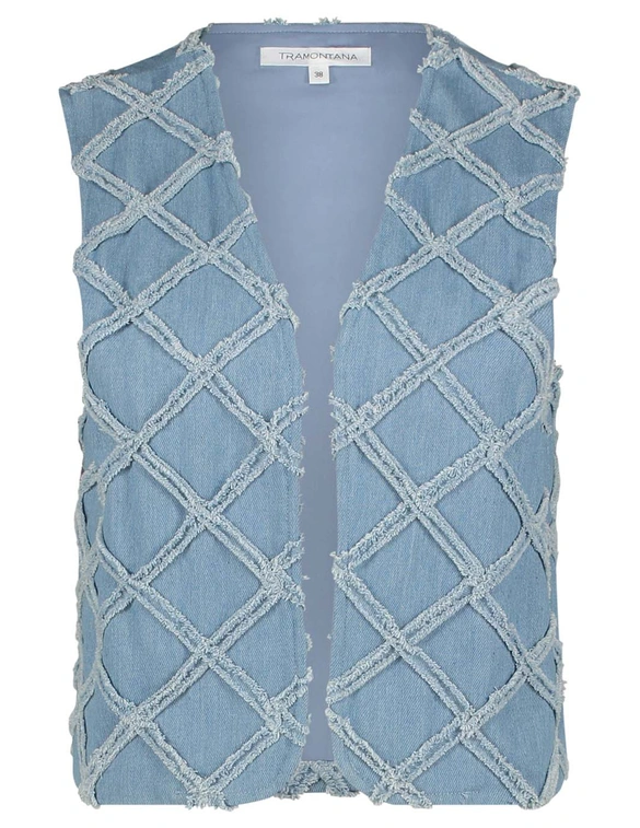 Tramontana Fancy Fabric Gilet Q12-16-801