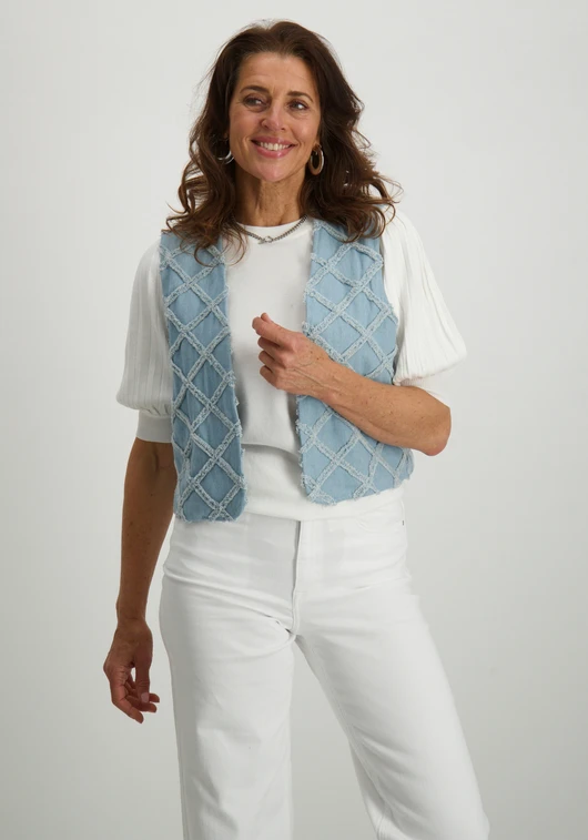 Tramontana Fancy Fabric Gilet Q12-16-801