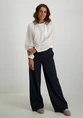 Tramontana Fancy Fabric Mix Top C47-15-401